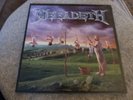 MEGADETH - YOUTHANASIA + INNER - 1994 ORIGINAL - BLUE VINYL - A-01/B-01 - VG