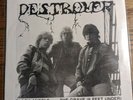 DESTROYER BLACK ANGELS 45 vinyl record Rare Heavy Metal private press w/ insert