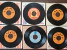 CHUBBY CHECKER ABKCO / PARKWAY LABELS THE TWIST TITLE STRIPS 45 RECORDS SLEEVES