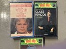 Cassettes Audio Claude François Les 3