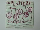 DooWop 45- PLATTERS - PLATTERAMA MEDLEY /Red Sails In The Sunset - Comp EX-NM