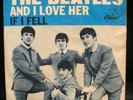 THE BEATLES AND I LOVE HER/IF I FELL CAPITOL 5235 PICTURE SLEEVE ONLY VERY RARE