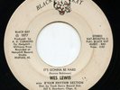 HEAR- Rare Soul 45 - Wes Lewis - It's Gonna Be Hard - Black Kat Records