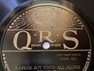 Frank Luther on QRS 78 Rpm R 9004 A CHOIR BOY SINGS ALL ALONE TONIGHT