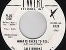 Northern Soul--Dale Brooks--What Is There To Tell / My Foolish Pride