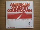 American Country Countdown with Bob Kingsley ABC Radio Networks (signed by GEM F