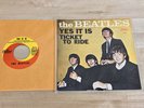 Beatles Original 1965 Ticket to Ride Capitol Records Picture Sleeve NM w/45