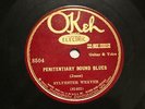 BLUES SYLVESTER WEAVER Penitentiary Bound Blues/Can'tBeTrustedBlues OKEH 8504 E+
