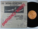 NINA SIMONE Emergency Ward  - In Concert RCA LP NM **