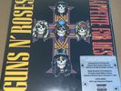 GUNS N' ROSES  APPETITE FOR DESTRUCTION  HOLOGRAM LOGO EXPLICIT IMPORT VINYL 2LP