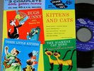 Children's Kids Record Mint Store Stock-Little Golden-Kittens & Cats-3 on 1-50s