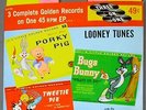 Children's Kids Record Mint Store Stock-Looney Tunes Bugs Bunny-3 in 1-45-1950s