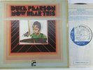 DUKE PEARSON - NOW HEAR THIS BLUE NOTE BST 84308