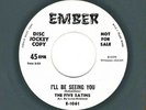 DOO WOP 45  The Five Satins  Ember  1061   *promo*