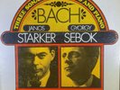 Bach / Janos Starker / Sebok ?– Three Sonatas For Cello And Piano - Vinyl LP