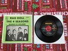 The Four Seasons 45 record RAG DOLL picture sleeve 1964