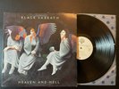Black Sabbath ?– Heaven And Hell Vinyl LP - 1980 - Warner Bros. BSK 3372 - VG/VG