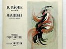 PAQUE-SWEERTS violin SKUTNIK piano PAQUE sonata REGER suite RARE PRIVATE LP EX+