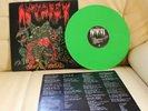 Seltene LP Autopsy Mental Funeral Vinyl grüne Platte Vile 25