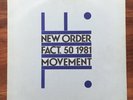 NEW ORDER Movement TEXTURED SLEEVE FACTORY 1981 UK Press FACT 50 VINYL LP