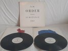 NEW ORDER -SUBSTANCE 1ST UK PRESS 1987 EMBOSSED COVER DOUBLE LP FACT 200
