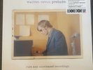 Warren Zevon Preludes Rare & Unreleased  LP Record Store Day 2021 BLUE VINYL