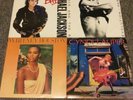 80s vinyl albums 4 pop Prince Michael Jackson Whitney Houston cyndi lauper  used