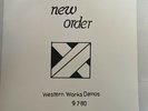 New Order - Western Works Demos 2011 Unofficial Red Label/Red Vinyl LP
