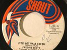 NORTHERN SOUL Freddie Scott (YOU) GOT WHAT I NEED Shout 45 rare Canadian press
