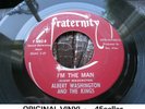 ALBERT WASHINGTON 'I'm The Man' VG++ ORIGINAL Northern Soul 45