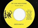 70s Soul 45 - Joseph Webster - My Love Is So Strong - Crow - VG+ mp3 - rare