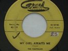 Doo Wop R&B Vocal THE CASTELLES My Girl Awaits Me / Sweetness GRAND 101 45 HEAR