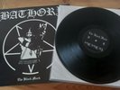 Bathory the Black Mark lp Rare Early 2000's Limited # 500 yellow goat s/t return