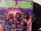 Overkill – Taking Over LP 1987 Megaforce Worldwide – 781 735-1 VG+/VG+ FRANCE