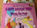 JS LP VINYL RECORD LOT: Arabian Nights + Winnie the Pooh Happy Birthday Party