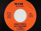 Modern Soul Boogie 45 - Bill Williams & Billeo - Robot People - WCM - mp3 rare