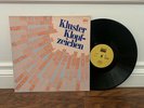 Kluster - Klopfzeichen LP VG+ German RE Krautrock Electronic Cluster Synth Rare