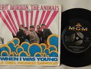 ERIC BURDON & ANIMALS When I Was Young / A Girl Named Sandoz 45 PS SINGLE PSYCH