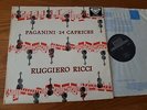 PAGANINI : 24 Caprices / R.RICCI  violin  LP DECCA SXL 2194 STEREO  EX+