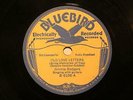 COUNTRY JIMMIE RODGERS Old Love Letters /That's Why I'm Blue BUFF BLUEBIRD 6198
