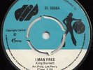 KING BURNETT aka WATTY BURNETT  I MAN FREE  LEE PERRY PROD UPSETTERS POWERED