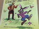 Walt Disney's UNCLE REMUS Original Soundtrack SONG OF THE SOUTH 1963 Vinyl LP
