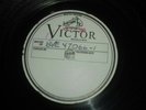 Vinyl.victor 78 test pressing.cannons jug stompers.take issued on victor.
