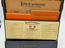Linguaphone Conversational Course French 15 x 78 rpm vinyl records & notebooks