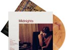 Taylor Swift Midnights LP Special Signed Photo Edition Blood Moon Marbled Vinyl