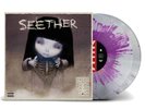 Seether ‎Finding Beauty In Negative Spaces Purple Translucent Splatter Vinyl 2LP