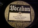 Uncle Dave Macon - EX/EX+ Shellac & Great Audio - Just From Tennessee (1925)