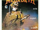 MEGADETH . so far .. what  LP 1.Press 1988 IMPORT Sodom Metallica Slayer Anthrax