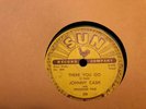 There You Go/Train Of Love- Johnny Cash- Sun Record 78 rpm