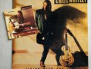CHRIS WHITLEY Living With The Law 1991 Columbia DUTCH Debut LP Promo BLUES Rock